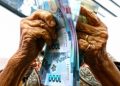 Peso surges to three-month high
