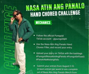 Flowing To Panalo: Show off the best hand choreo to Flow G’s bars to win exclusive prizes from Puregold