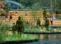 Canary Wharf introduces eels and songbirds to boost appeal amid office exodus