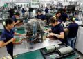 August factory output drops on electronics, food