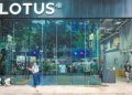 Lotus, positioned