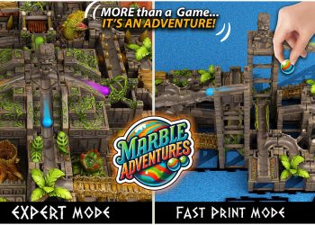 3D-Printed Marble Runs: Marble Adventures Redefines Toy Play