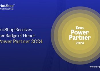 OnPrintShop Celebrates Inc. Power Partner Award 2024 for AI-Powered Print Solutions