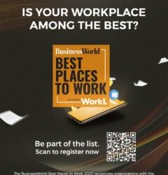 BusinessWorld, powered by global employee experience platform WorkL, is looking for the Philippines Best Places to Work. Is your organization one of them?