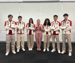 Filipino students represent the Philippines in F1 in Schools Global STEM Challenge