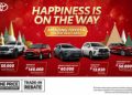 Happiness is on the way this December for Toyota customers