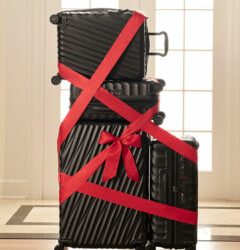 TUMI celebrates the joy of coming together for the holidays