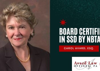 Carol Avard Achieves Social Security Disability Law Recertification with NBTA