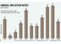 Annual Inflation Rates (2014-2024)
