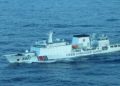 Philippines views China’s monster ship ‘with concern’; coast guard on standby
