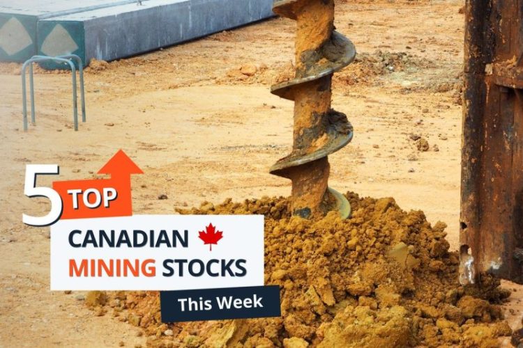 Top 5 Canadian Mining Stocks This Week: Euro Maganese Surges 82 Percent