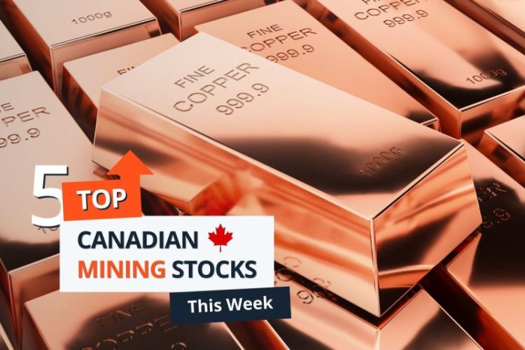 Top 5 Canadian Mining Stocks This Week: St. Augustine Gains 67 Percent